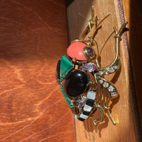Iradj Moini Ladybug Brooch - Picture 4 of 6